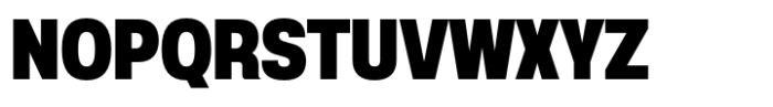 Anantason Reno Extra Condensed Black Font UPPERCASE