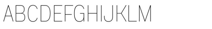 Anantason Reno Extra Condensed Thin Font UPPERCASE