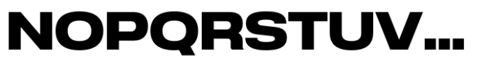 Anantason Reno Extra Expanded Extra Bold Font UPPERCASE