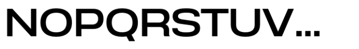 Anantason Reno Extra Expanded Medium Font UPPERCASE