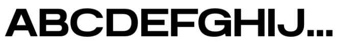 Anantason Reno Extra Expanded Semi Bold Font UPPERCASE