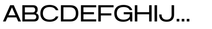 Anantason Reno Extra Expanded Font UPPERCASE