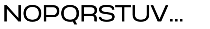 Anantason Reno Extra Expanded Font UPPERCASE