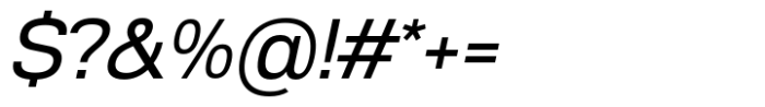 Anantason Reno Italic Font OTHER CHARS
