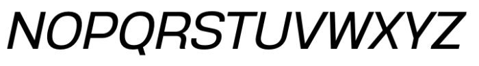 Anantason Reno Italic Font UPPERCASE