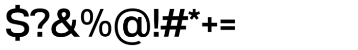 Anantason Reno Medium Font OTHER CHARS