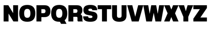 Anantason Reno Semi Condensed Black Font UPPERCASE