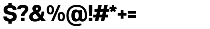 Anantason Reno Semi Condensed Bold Font OTHER CHARS