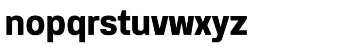 Anantason Reno Semi Condensed Bold Font LOWERCASE