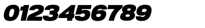 Anantason Reno Semi Expanded Black Italic Font OTHER CHARS