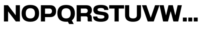 Anantason Reno Semi Expanded Bold Font UPPERCASE