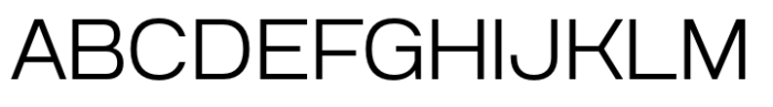 Anantason Reno Semi Expanded Light Font UPPERCASE