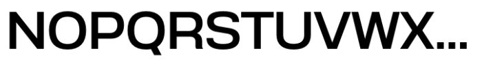 Anantason Reno Semi Expanded Medium Font UPPERCASE