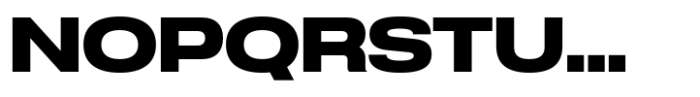 Anantason Reno Ultra Expanded Extra Bold Font UPPERCASE