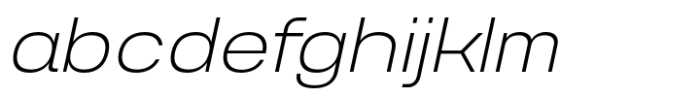 Anantason Reno Ultra Expanded Extra Light Italic FONT