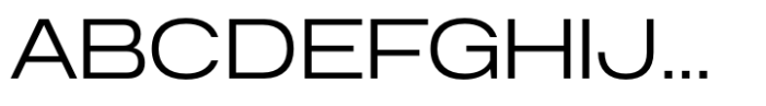 Anantason Reno Ultra Expanded Light Font UPPERCASE