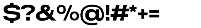Anantason Reno Ultra Expanded Semi Bold Font OTHER CHARS