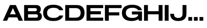 Anantason Reno Ultra Expanded Semi Bold Font UPPERCASE