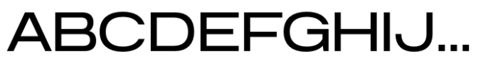 Anantason Reno Ultra Expanded Font UPPERCASE