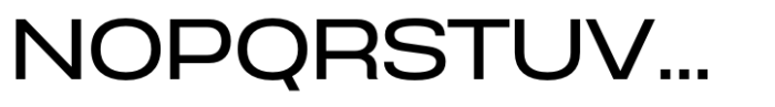 Anantason Reno Ultra Expanded Font UPPERCASE