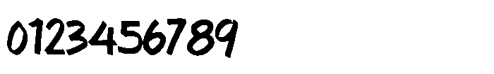 Anarchy Handwriting Font OTHER CHARS