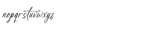 Anastasia Boutiques Regular Font LOWERCASE
