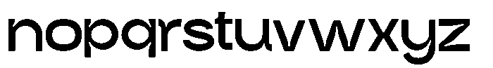 Anatoleum Font LOWERCASE