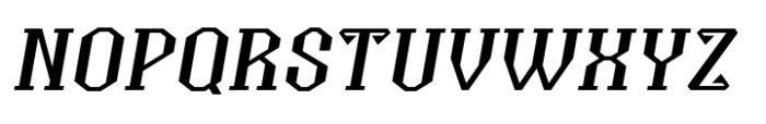 Anatolian Medium Italic Font UPPERCASE