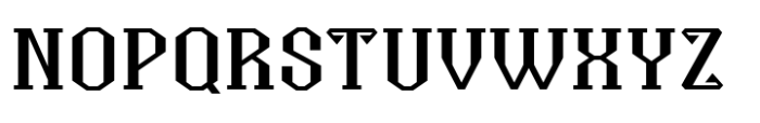 Anatolian Medium Font UPPERCASE