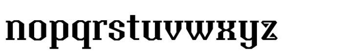Anatolian Semi Bold Font LOWERCASE