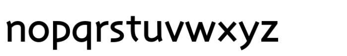 Anatolithic Medium Font LOWERCASE