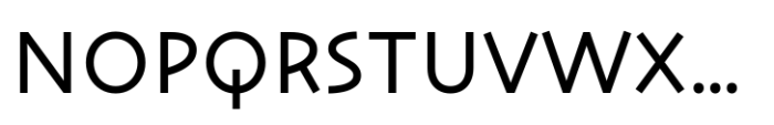 Anatolithic Normal Font UPPERCASE