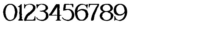 Anavel Elegance Inkbleed Font OTHER CHARS
