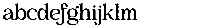 Anavel Elegance Inkbleed FONT