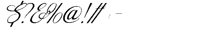 Anavel Elegance Script Font OTHER CHARS