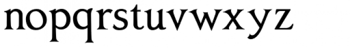 Anavio Font LOWERCASE