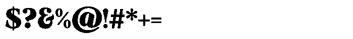 Ancestri Black Font OTHER CHARS