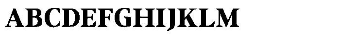 Ancestri Bold Font UPPERCASE