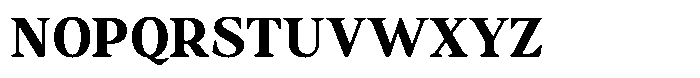 Ancestri Bold Font UPPERCASE