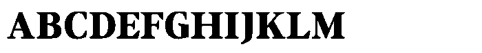 Ancestri Extra Bold Font UPPERCASE