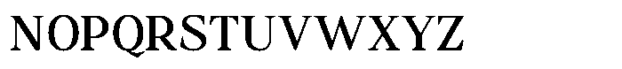 Ancestri Regular Font UPPERCASE