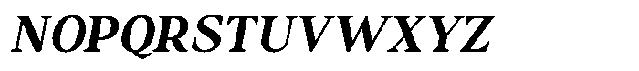 Ancestri Semi Bold Italic Font UPPERCASE