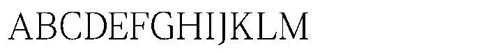 Ancestri Thin Font UPPERCASE