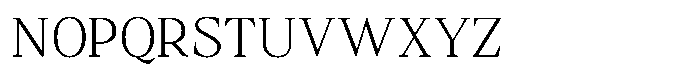 Ancestri Thin Font UPPERCASE