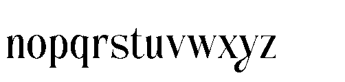 Anchika Font LOWERCASE