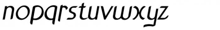 Anchor Bold Italic  Font LOWERCASE