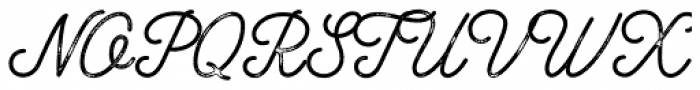 Anchor Script Vintage Font UPPERCASE