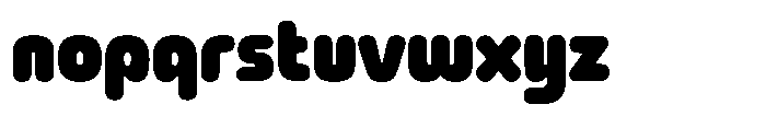 Anchy Regular Font LOWERCASE