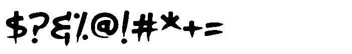 Ancient Flames Font OTHER CHARS