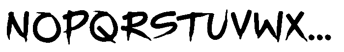 Ancient Flames Font UPPERCASE